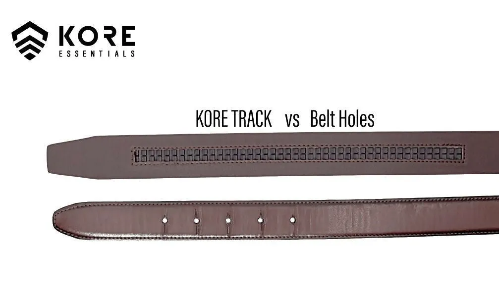 INVOKE SLIM BUCKLE  | SLIM FULL GRAIN LEATHER BELT