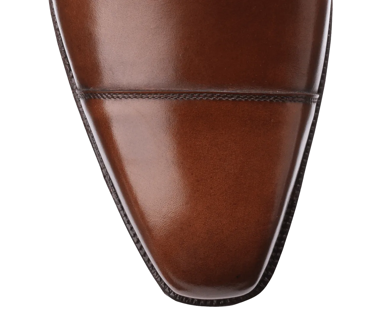 Lowndes Dark Brown Burnished Calf