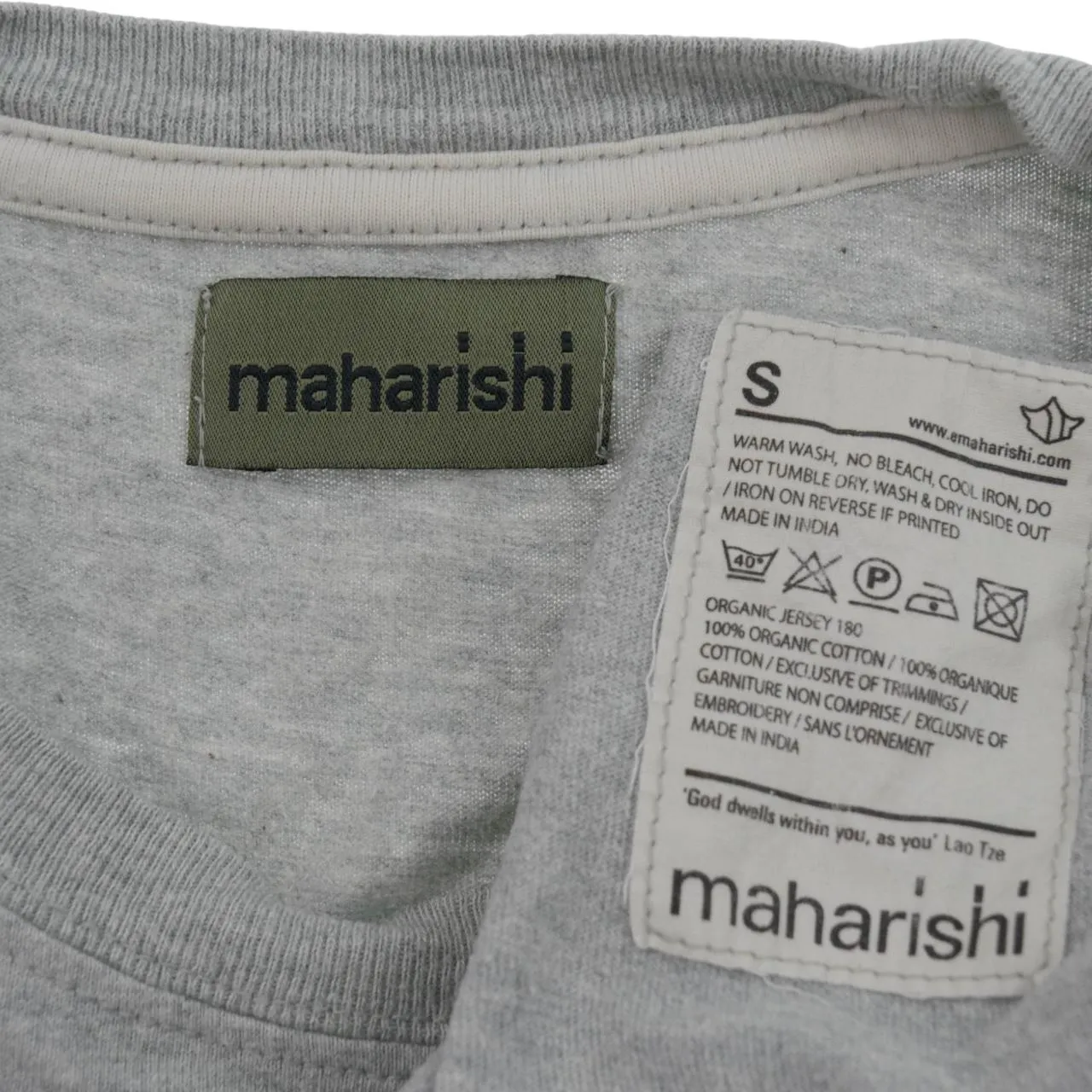 Maharishi T Shirt Size S