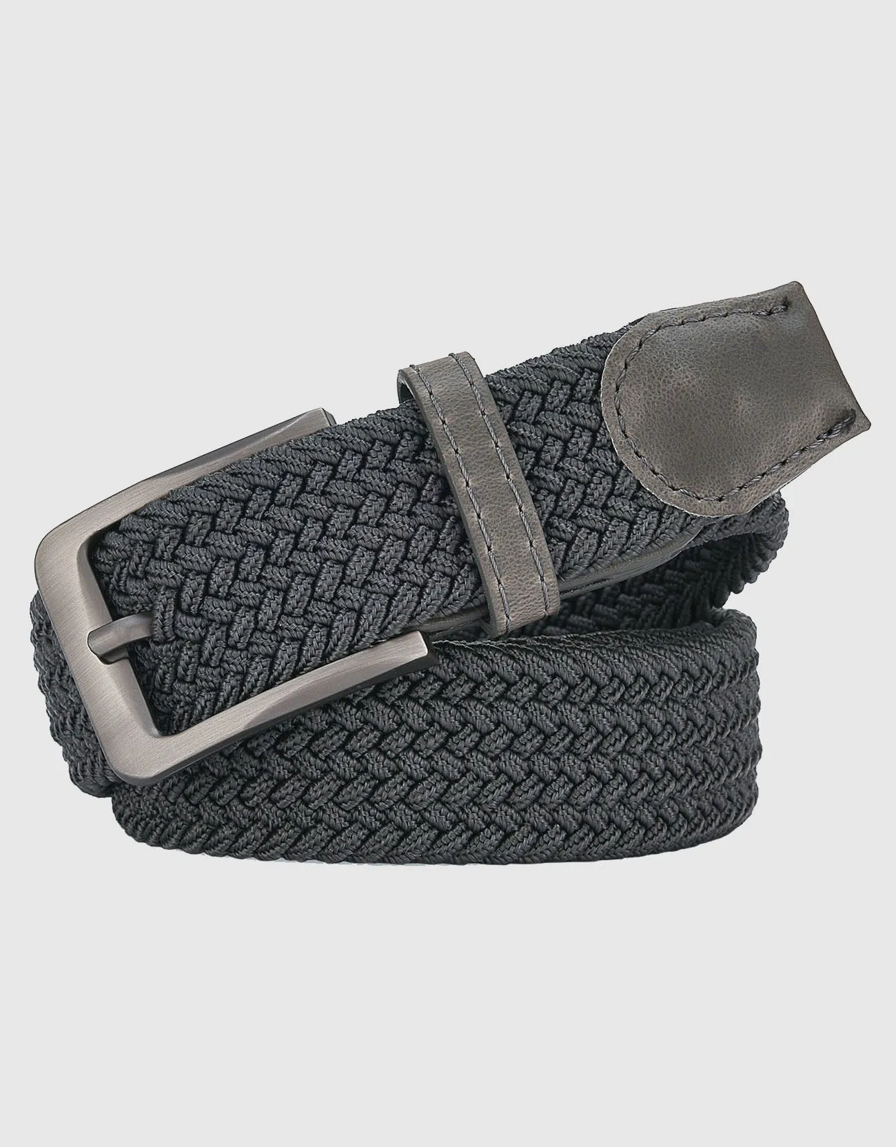 Men's Elastic Braided Stretch Belt