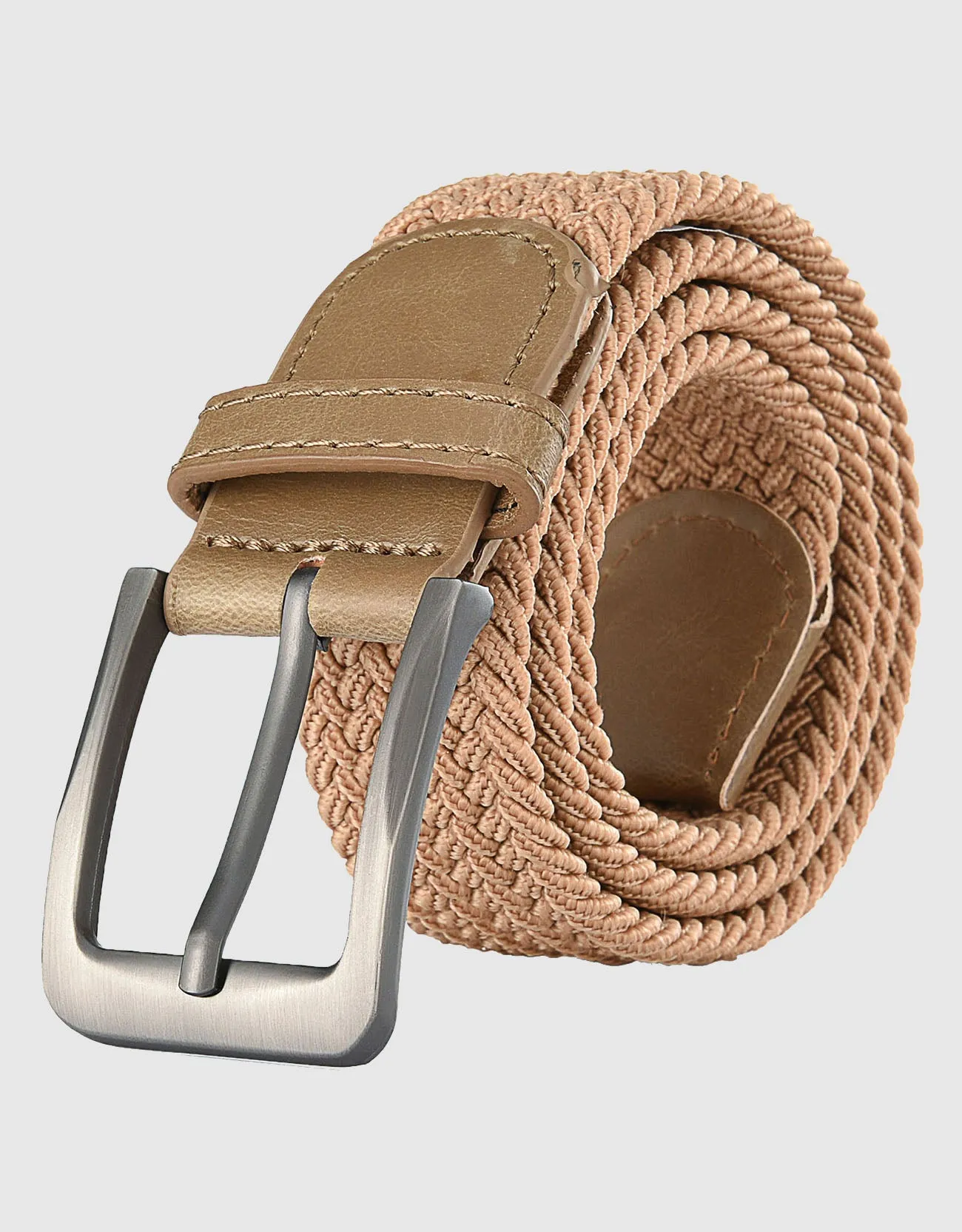 Men's Elastic Braided Stretch Belt