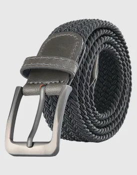 Men's Elastic Braided Stretch Belt