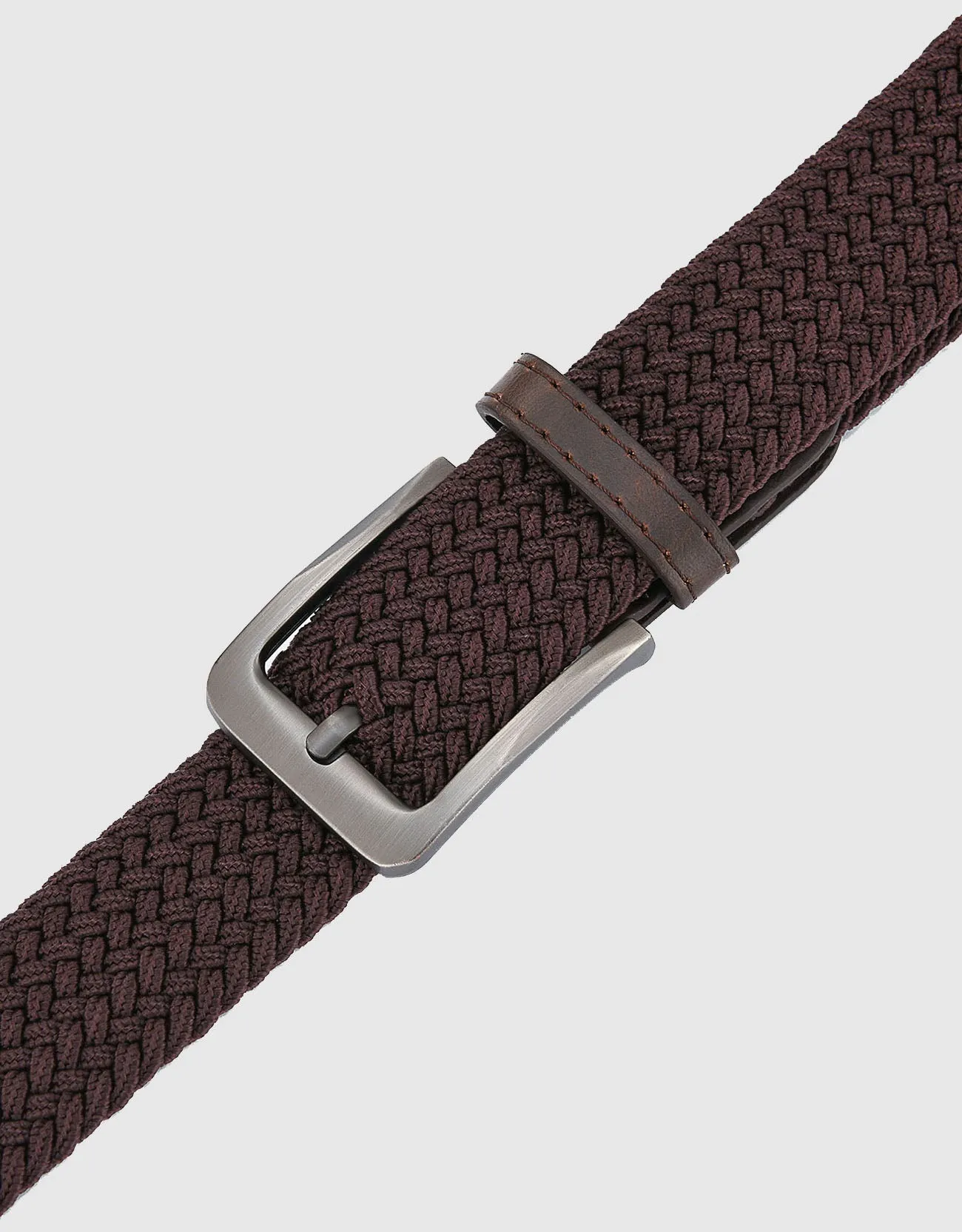 Men's Elastic Braided Stretch Belt