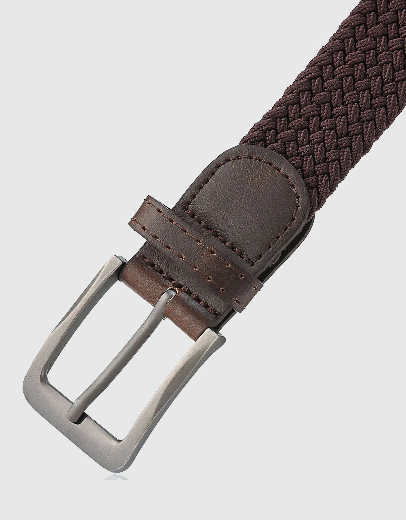 Men's Elastic Braided Stretch Belt