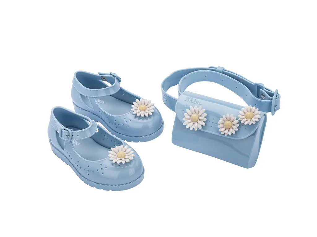 Mini Melissa Com Pochete II BB lIght Blue Sneaker And Bag