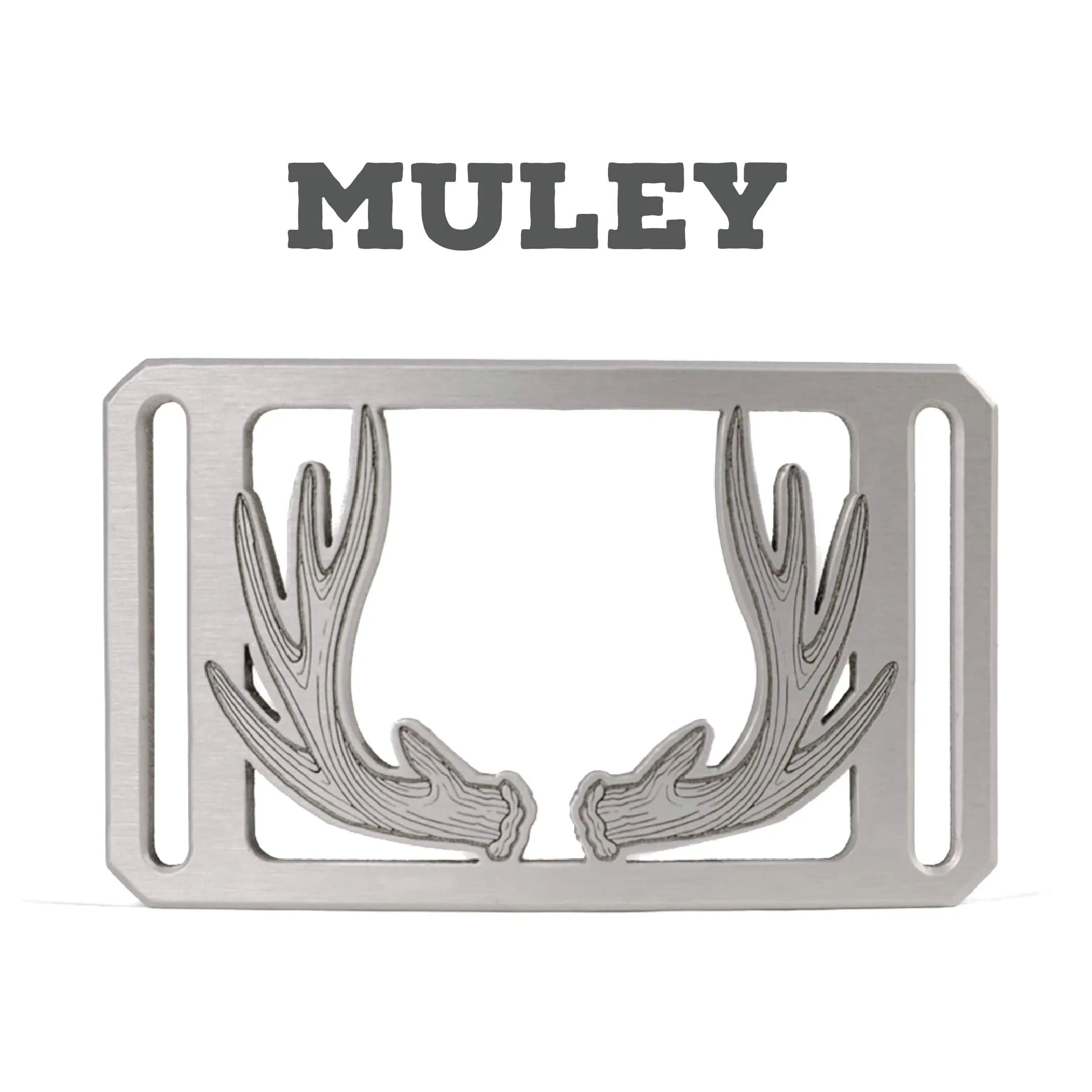 Muley Buckle 1.5" Wide