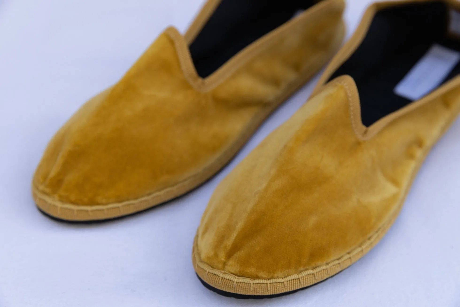 Mustard Venetian Slippers - Teod'amar