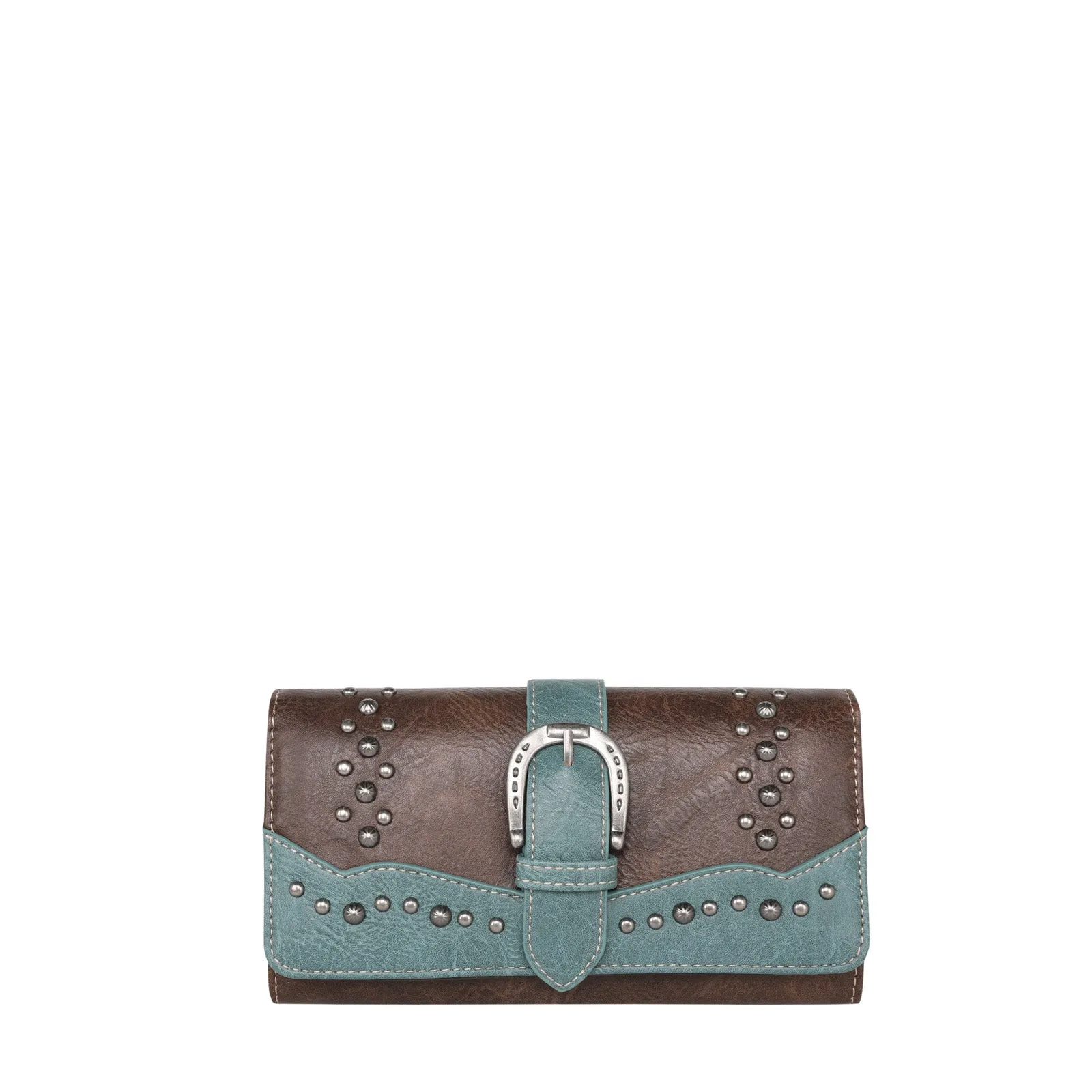 MW1209-W018 Montana West Buckle Collection Wallet