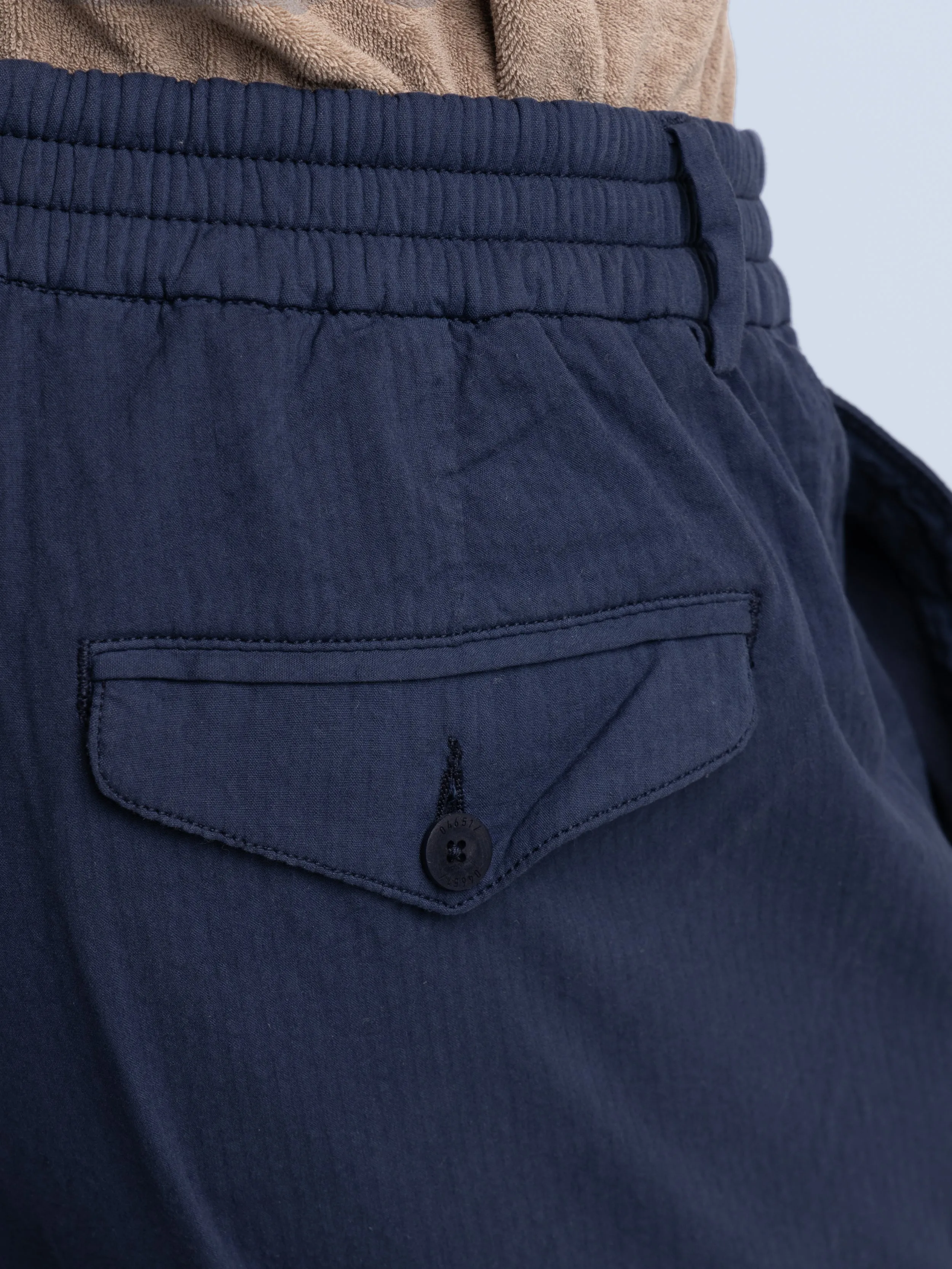 Navy Cotton Weiss Trouser