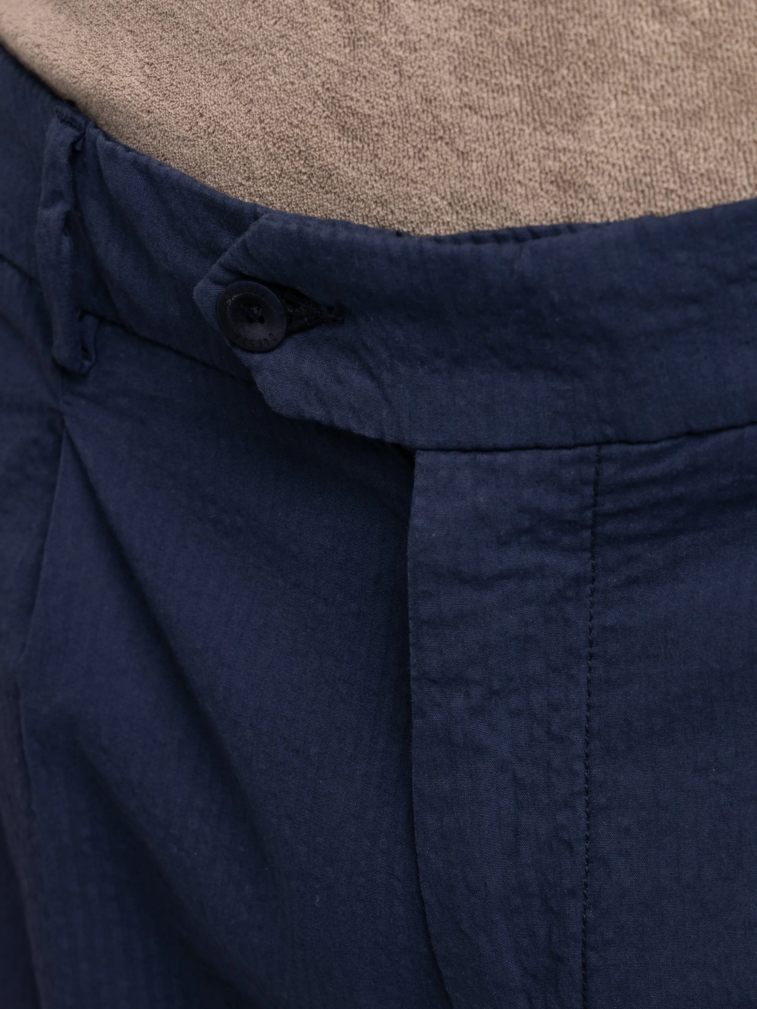 Navy Cotton Weiss Trouser