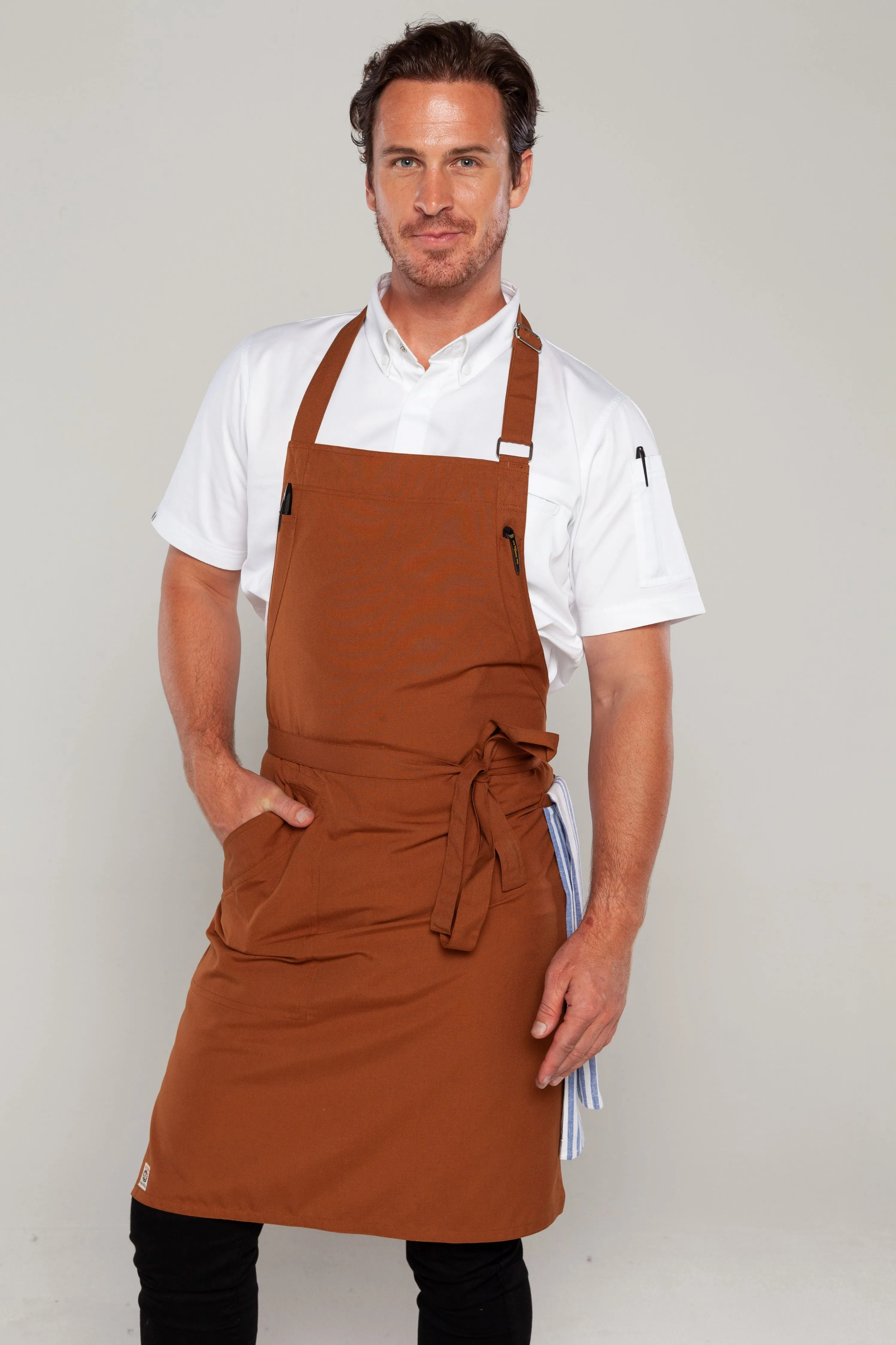 Niche Cinnamon bib Chef Apron one size