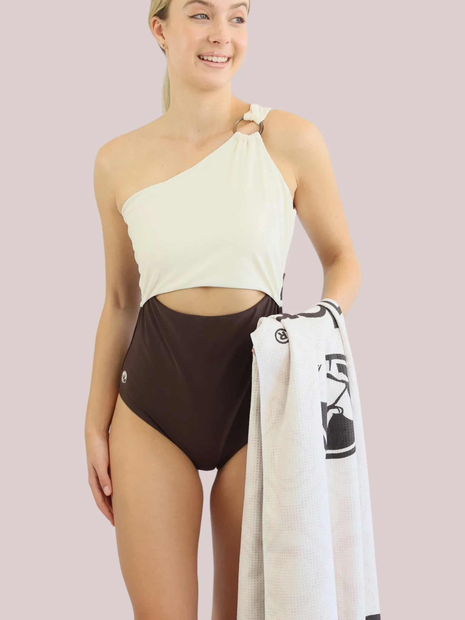 Paradise One Shoulder Swimsuit