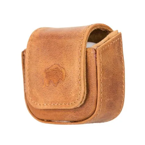 Riley AirPods & AirPods 3 Case, Golden Brown