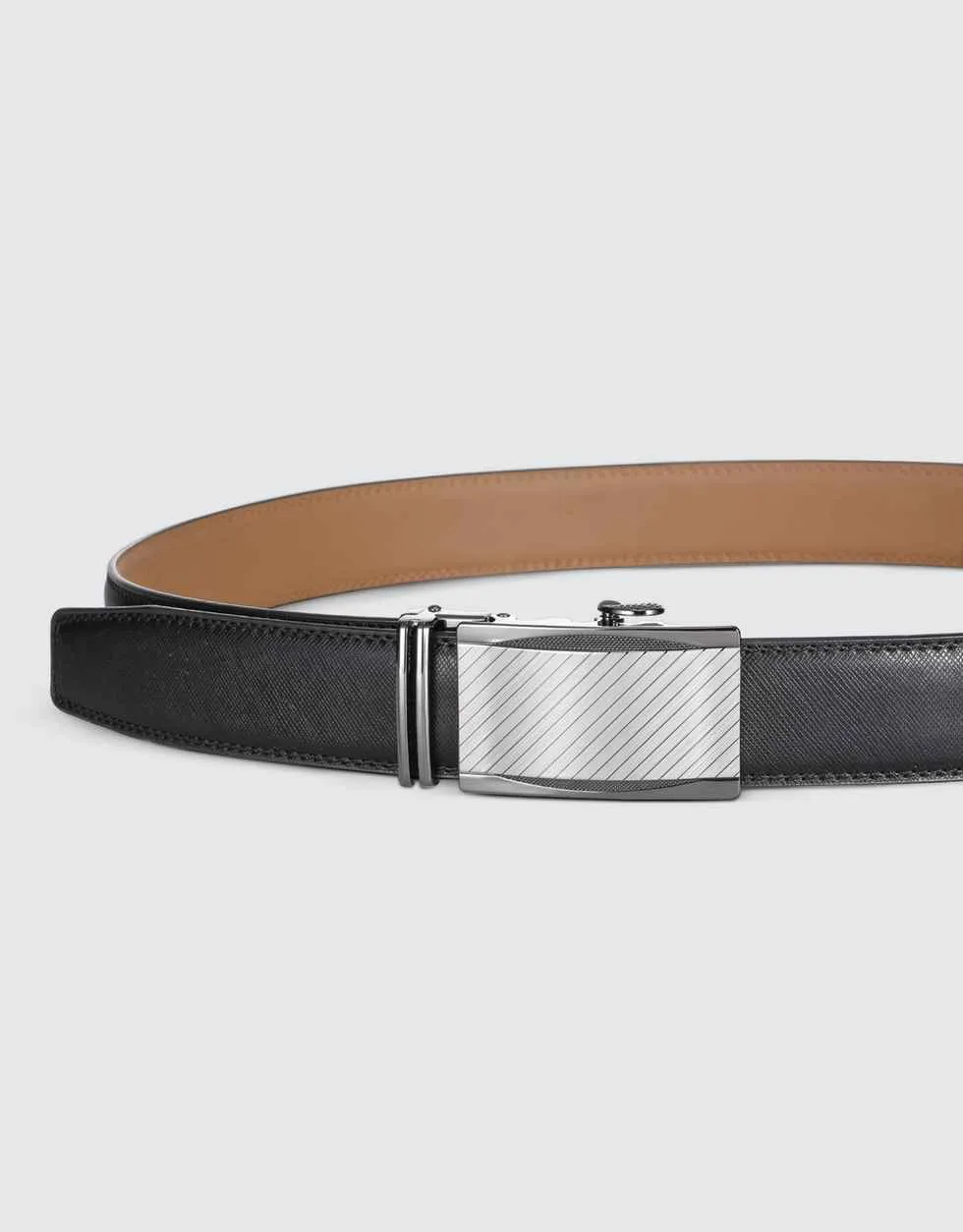 Select Striped Ratchet Belt