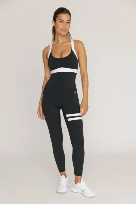 Serena Black Classic Jumpsuit