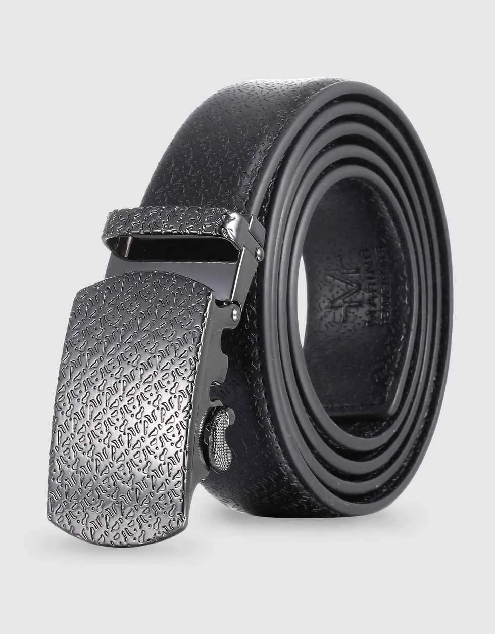 Shadowed Metallic Premium Rachet Belt