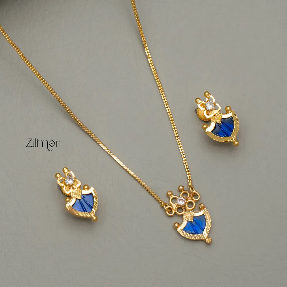 Simple Palakka Necklace Set