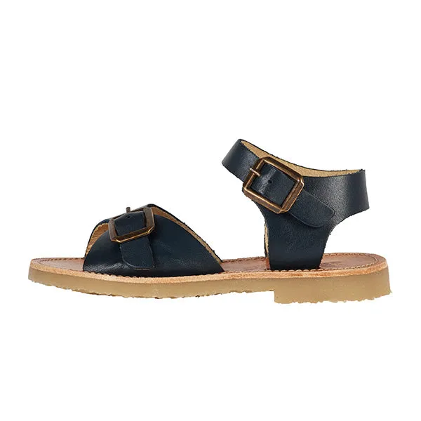 Sonny Kids Sandal Navy Leather