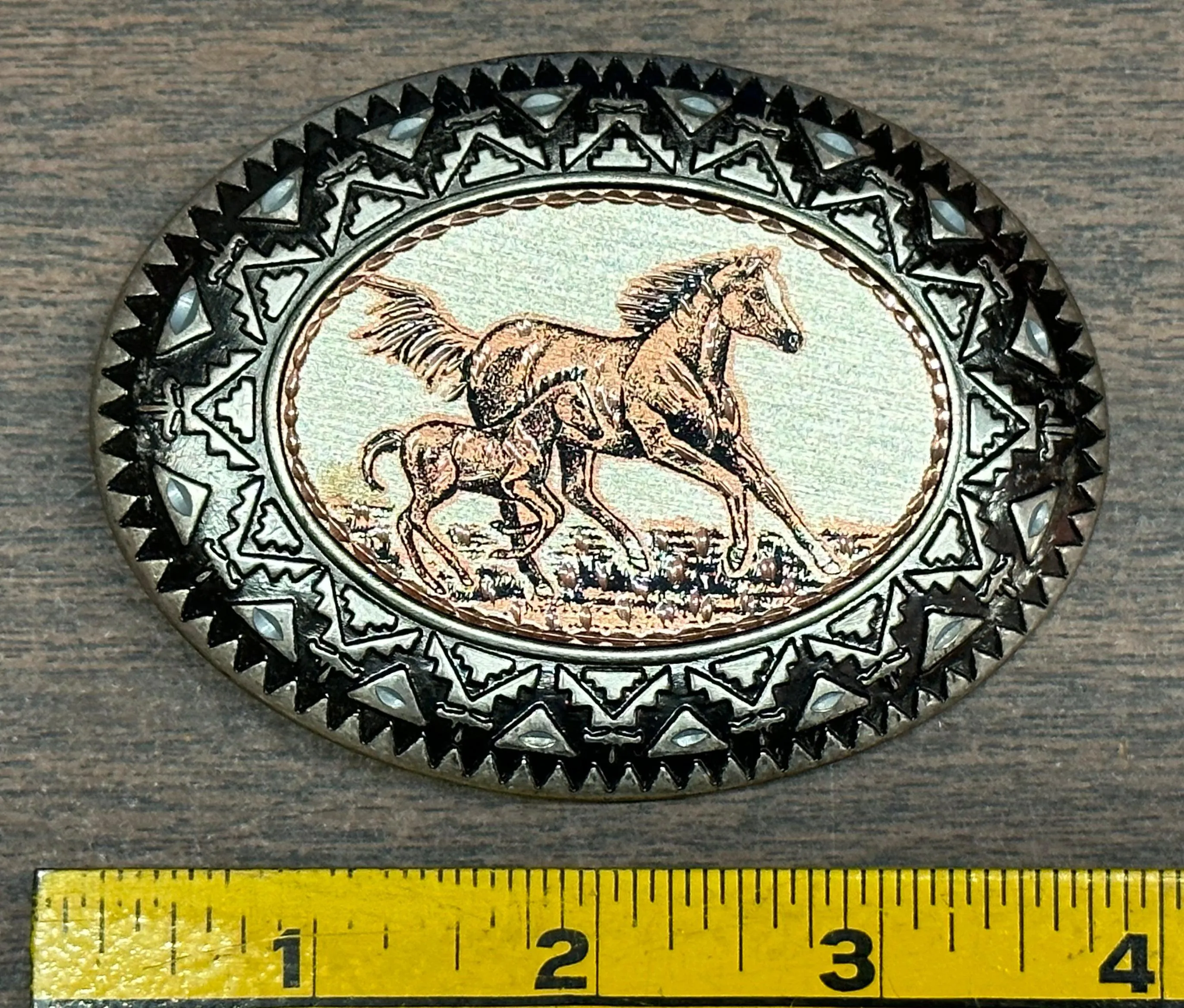 Square Dance Buckle