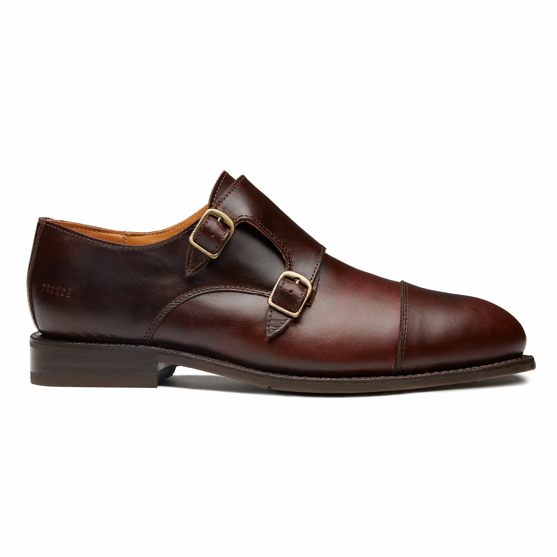 STEEL TOE MONK STRAP SHOE DANTE BROWN