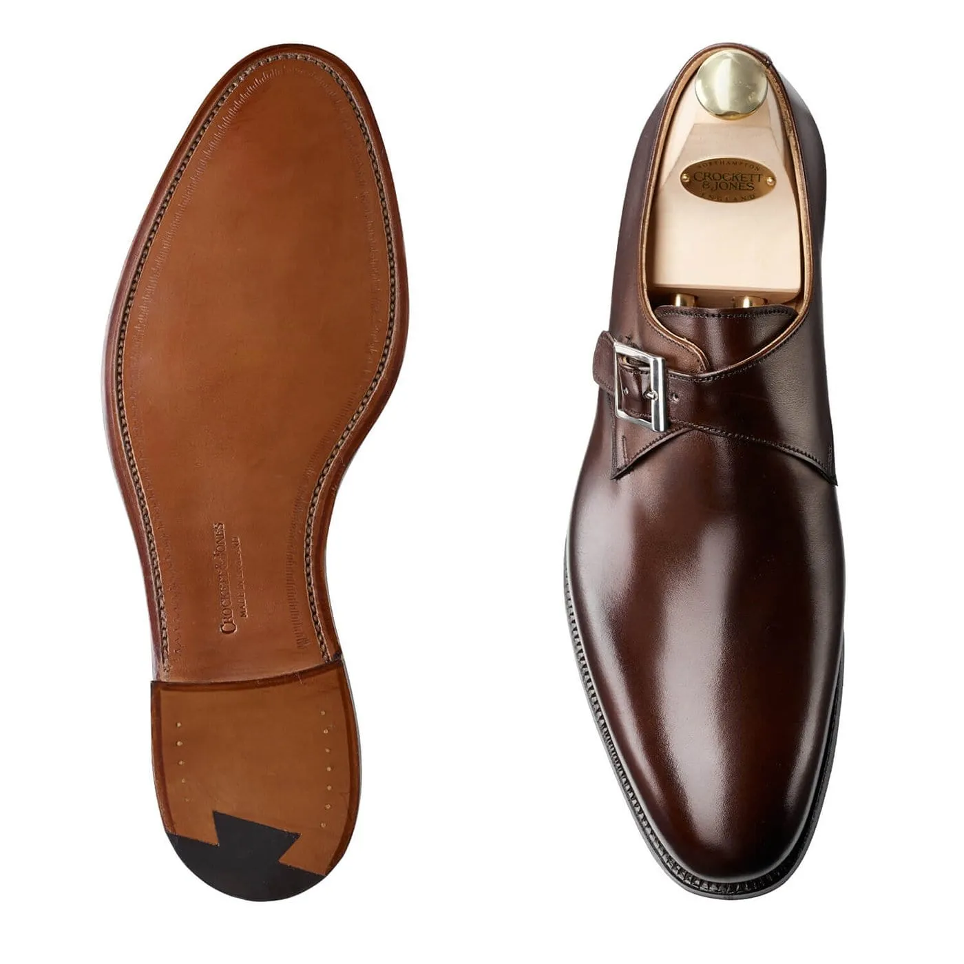 Swindon Dark Brown Burnished Calf