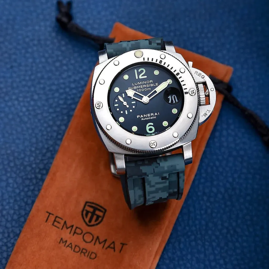 Tempomat- 24mm Digital Camo Rubber Strap