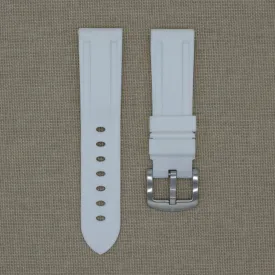 Tempomat - White Rubber Strap - iwatch-