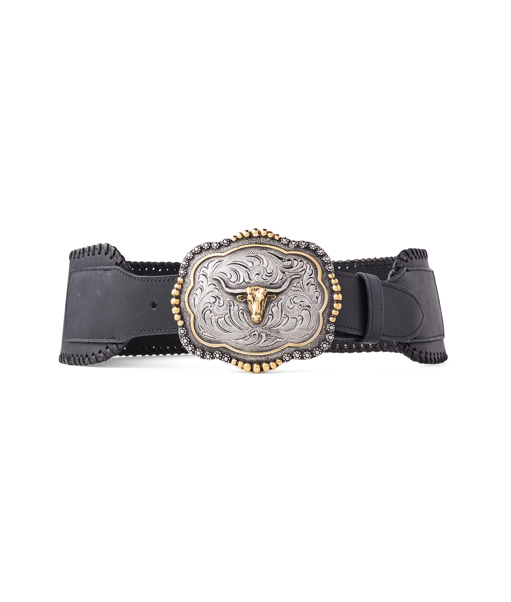 Trophy Buckle Belt :: Black