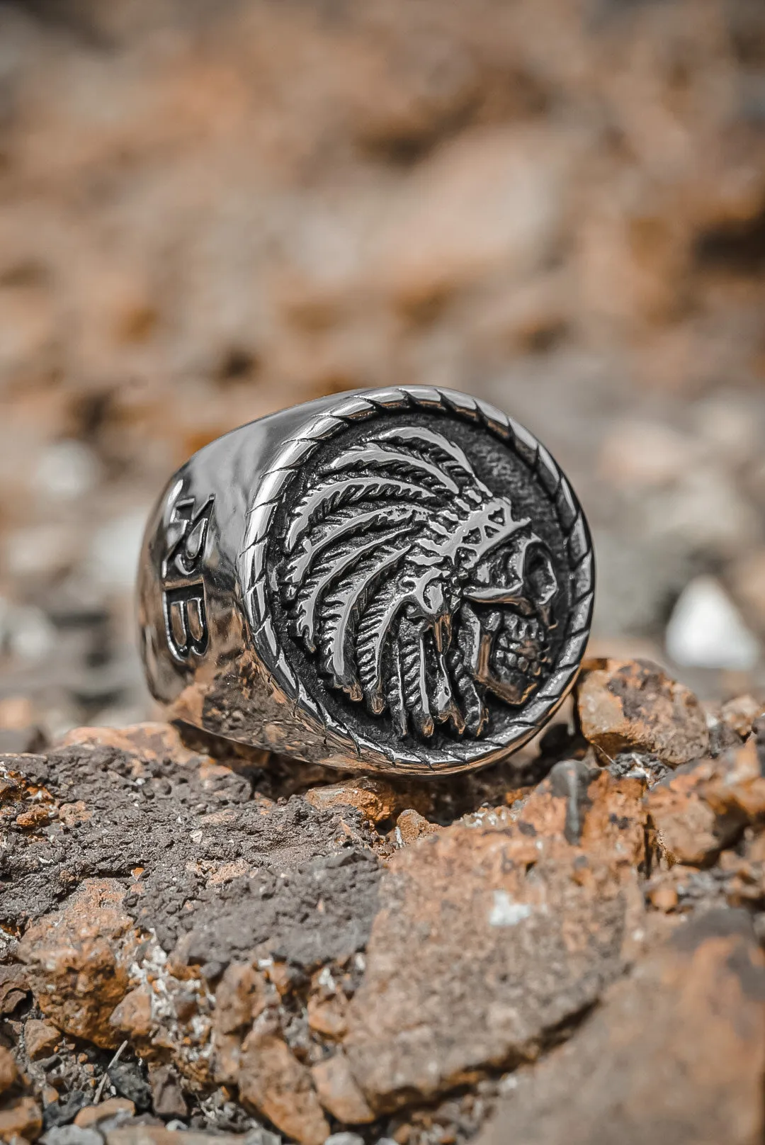 Trustless Chief Stainless Steel Ring