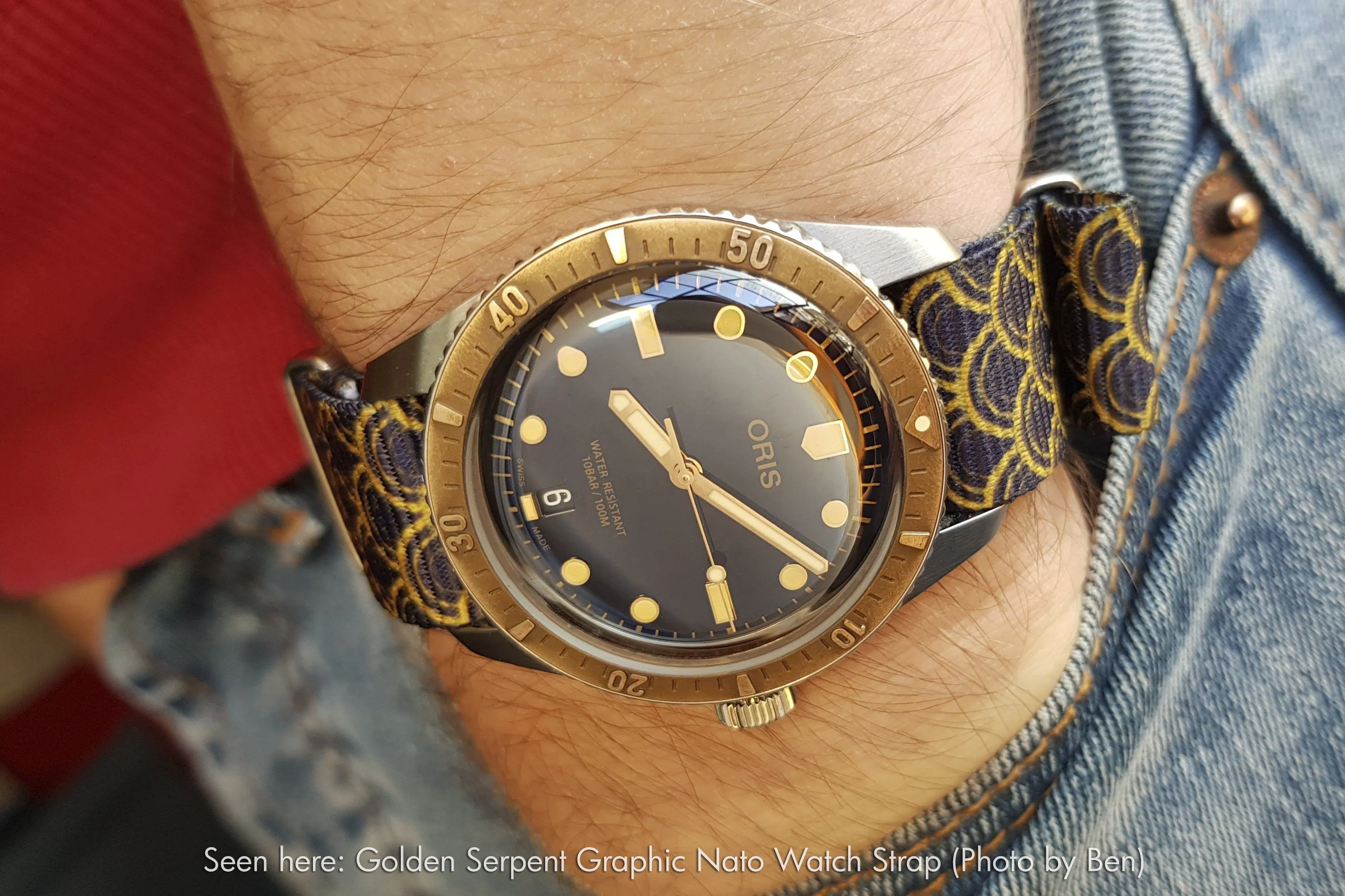 Velvet Trinity Graphic Watch Strap