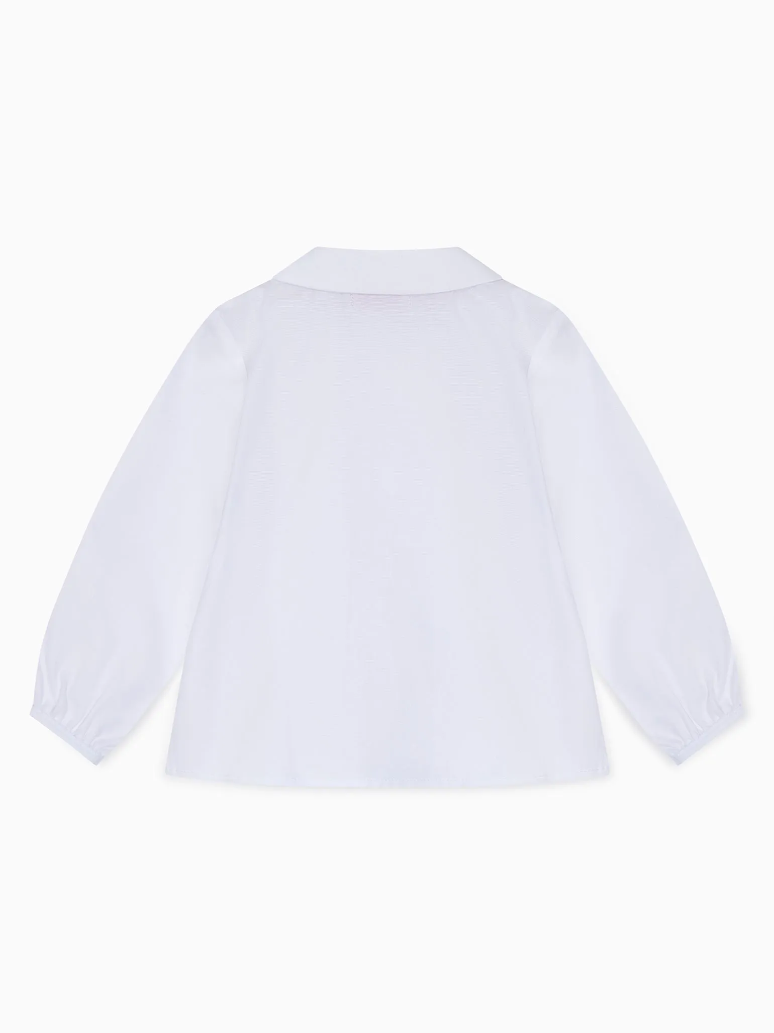 White Bara Long Sleeve Baby Shirt